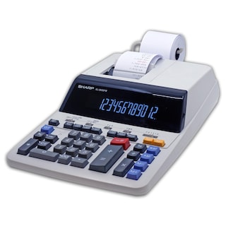 Foto 5 | Calculadora De Impresión Sharp El-2630piii De 12 Dígitos Con Rollo De Papel - Venta Internacional.