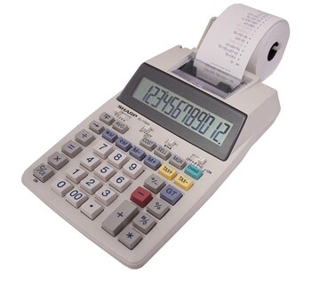 Foto 6 | Calculadora De Impresión Sharp El-1750v 2.2 Lps Con Pantalla Lcd - Venta Internacional.