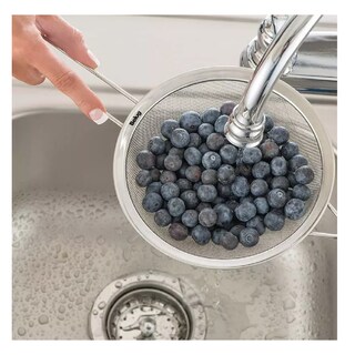 Foto 4 | Juego Coladores Belug Cernidores Escurridor Acero Inoxidable 4pcs Plata