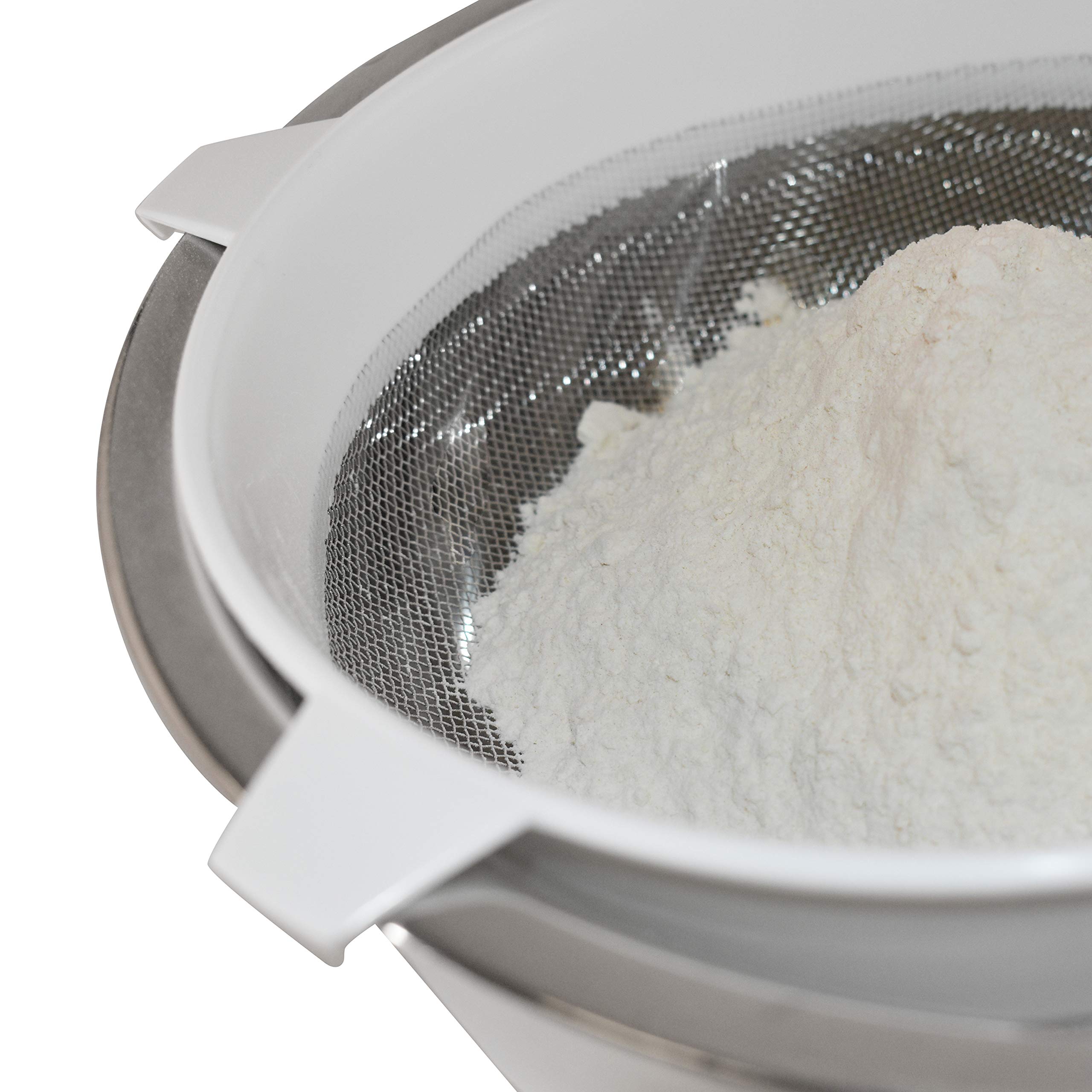 Foto 7 pulgar | Colador Norpro De Acero Inoxidable, 8,5 Cm, Color Blanco - Venta Internacional.