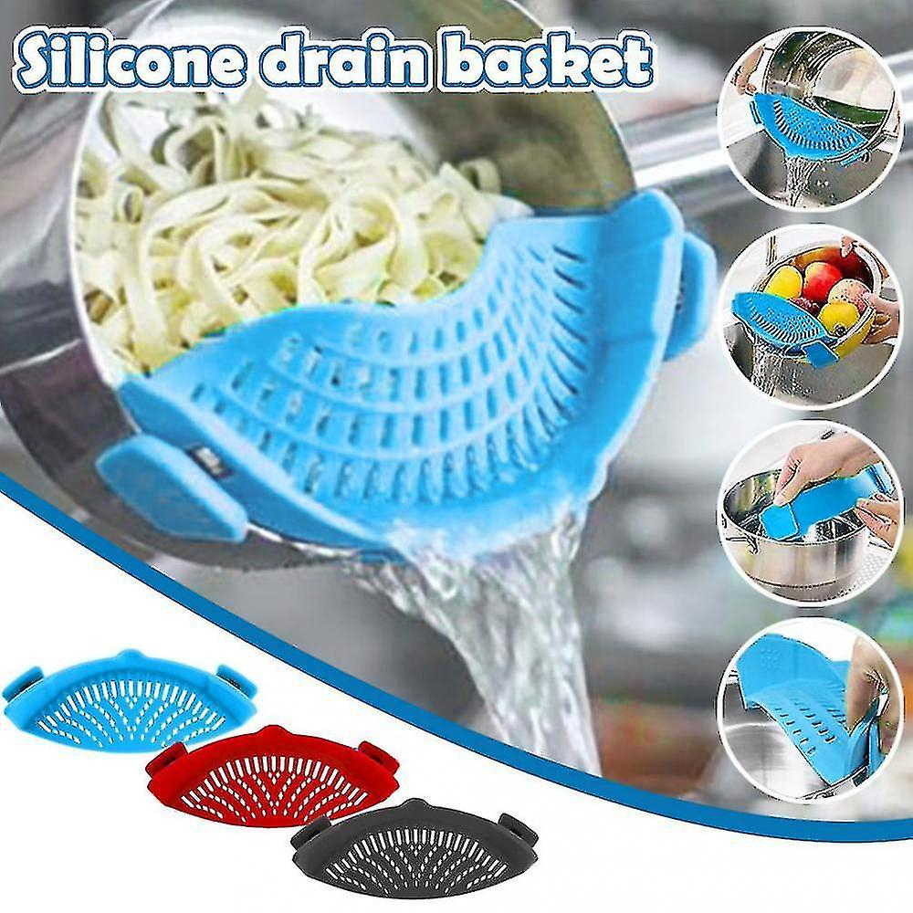Foto 2 | Juego De Utensilios De Cocina Huoguo, Colador De Silicona Con Clip - Venta Internacional.