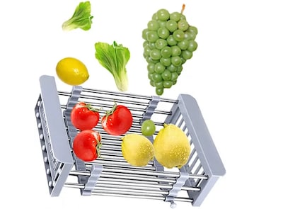 Foto 1 | Escurridor Xtellar Expandible Trastes Platos Tarja Verduras Frutas