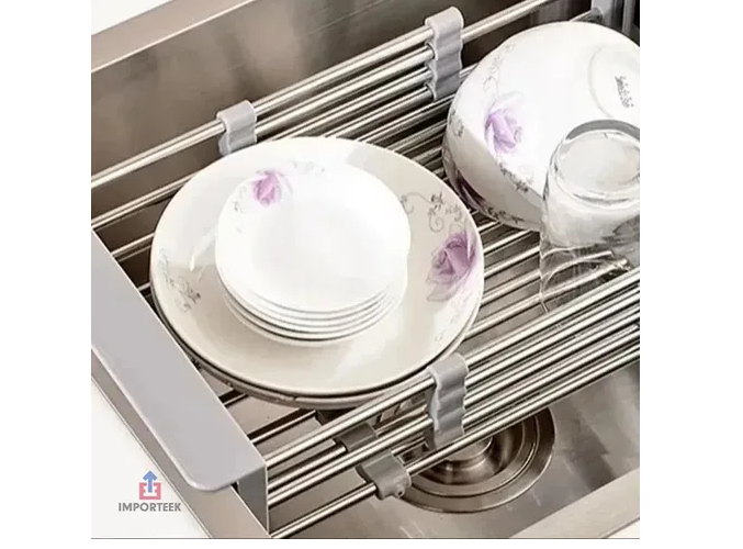 Foto 3 | Escurridor Xtellar Expandible Trastes Platos Tarja Verduras Frutas
