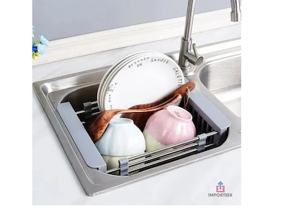 Foto 4 | Escurridor Xtellar Expandible Trastes Platos Tarja Verduras Frutas