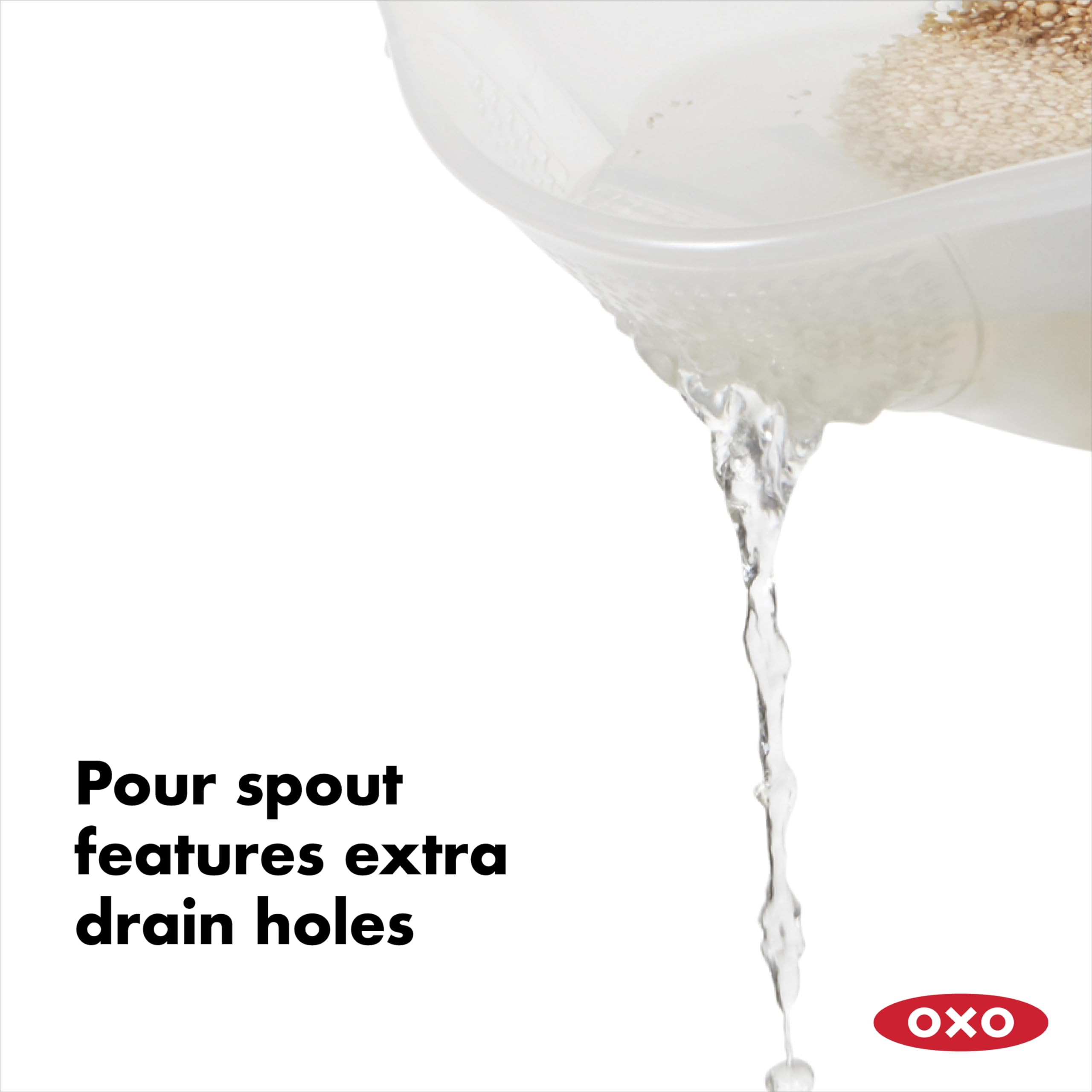 Foto 2 | Colador Oxo Good Grips Para Lavar Arroz Y Granos Pequeños, 15,4 Cm - Venta Internacional.
