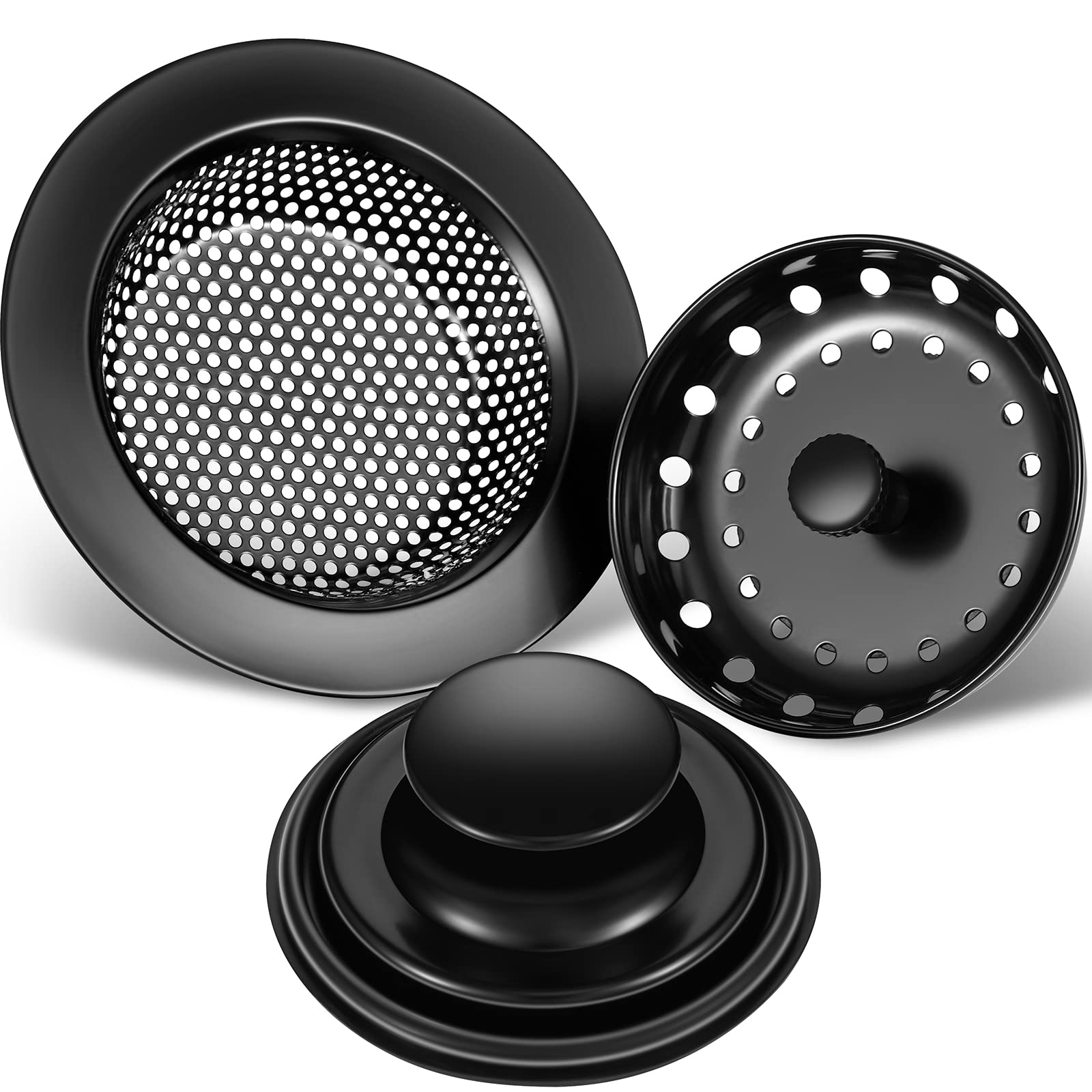 Foto 1 | Colador De Desagüe Y Tapón Para Fregaderos De Cocina, 3 Unidades - Venta Internacional.