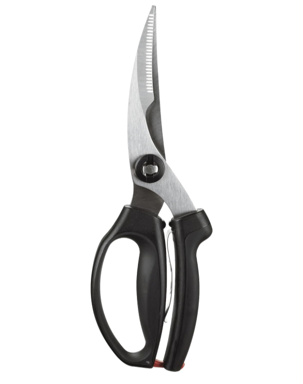 Oxo Good Grips Spring-loaded Poultry Shears, Black