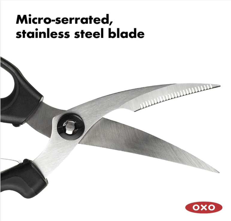 Foto 4 pulgar | Oxo Good Grips Spring-loaded Poultry Shears, Black