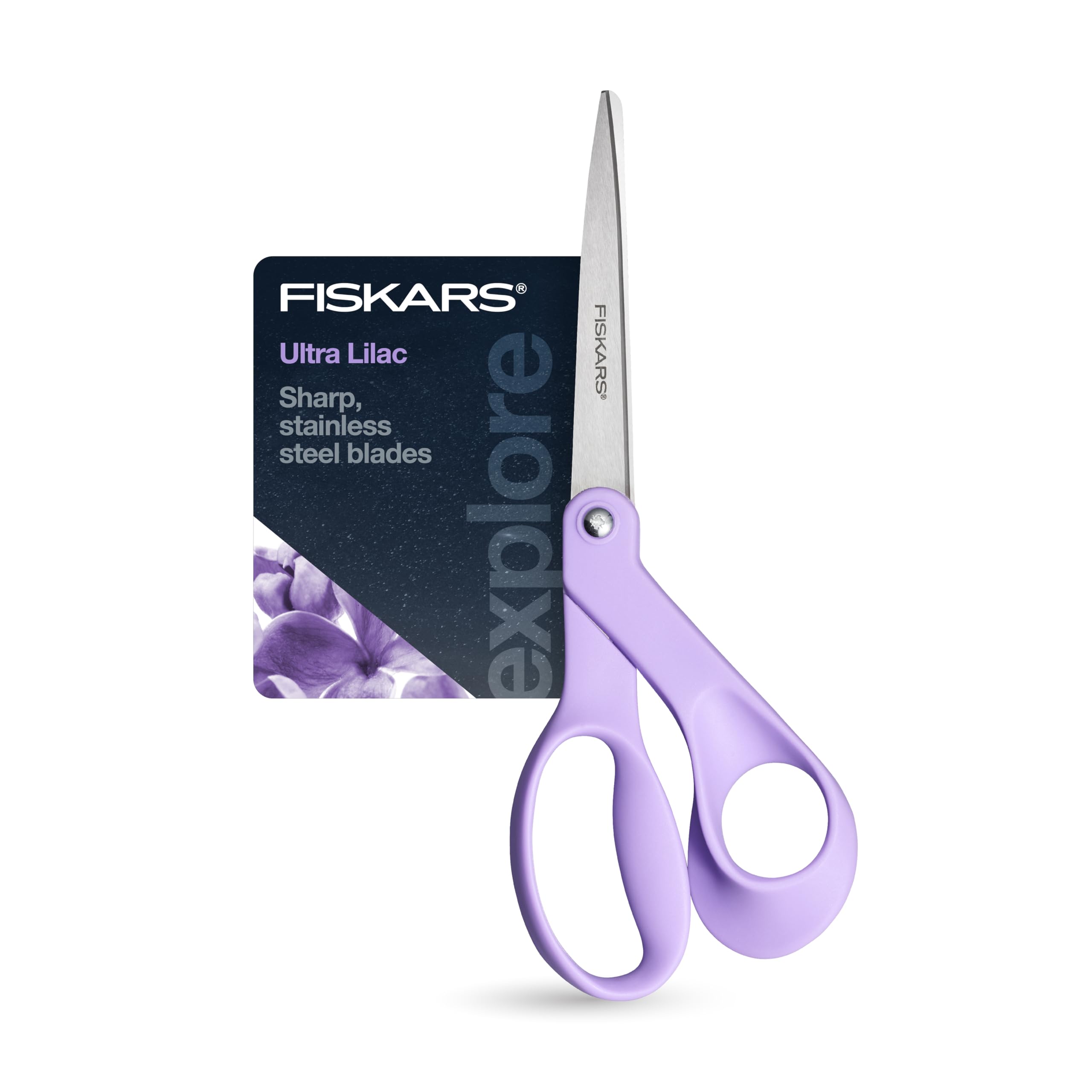 Foto 2 pulgar | Tijeras Fiskars Ultra Lilac Explore Design Collection - Venta Internacional.