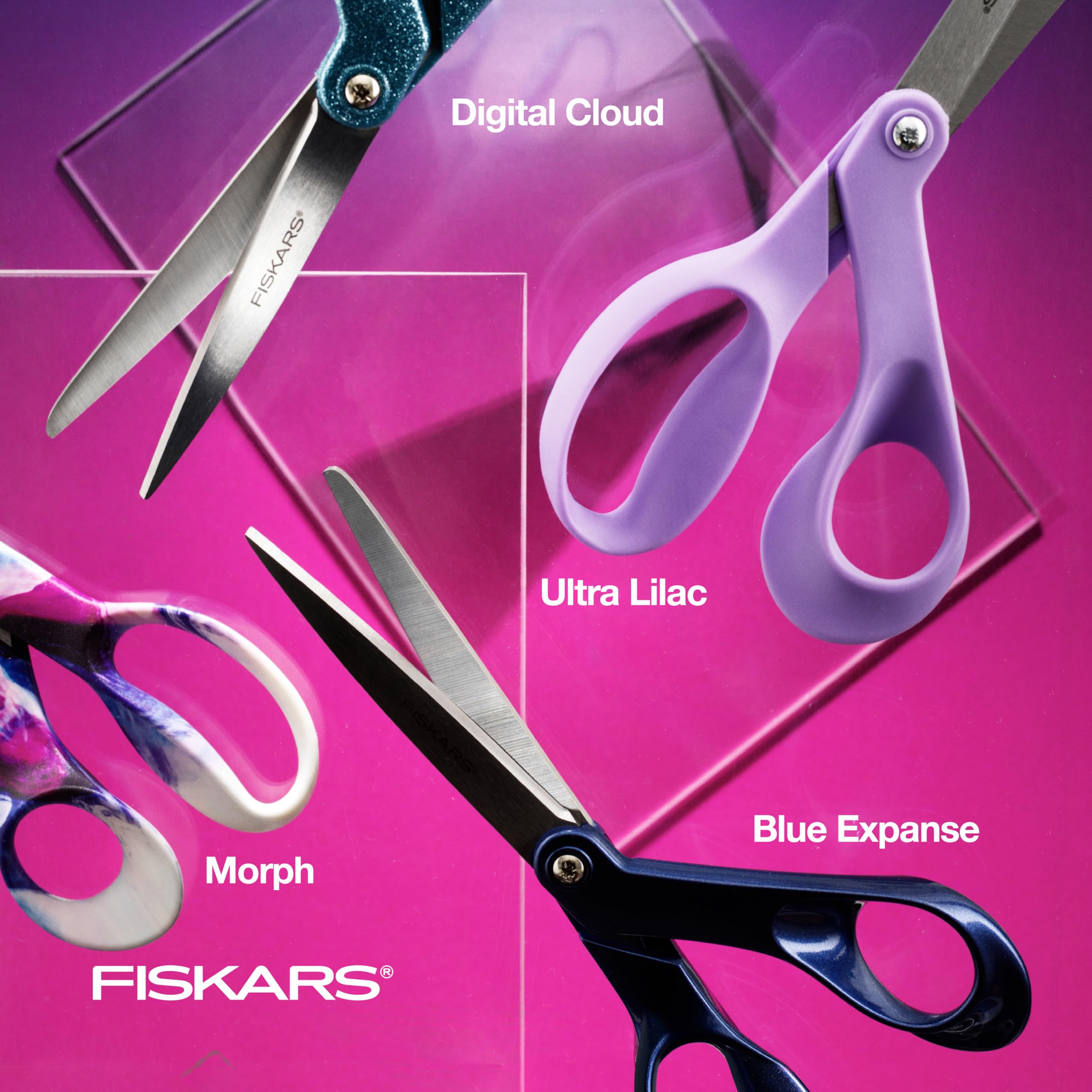 Foto 4 pulgar | Tijeras Fiskars Ultra Lilac Explore Design Collection - Venta Internacional.