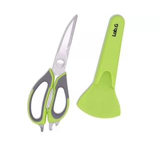 Foto 1 | Tijeras De Cocina Multifunción Lab.g Para Cortar Huesos De Pollo Verde
