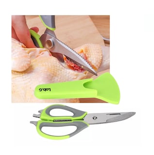Foto 2 | Tijeras De Cocina Multifunción Lab.g Para Cortar Huesos De Pollo Verde