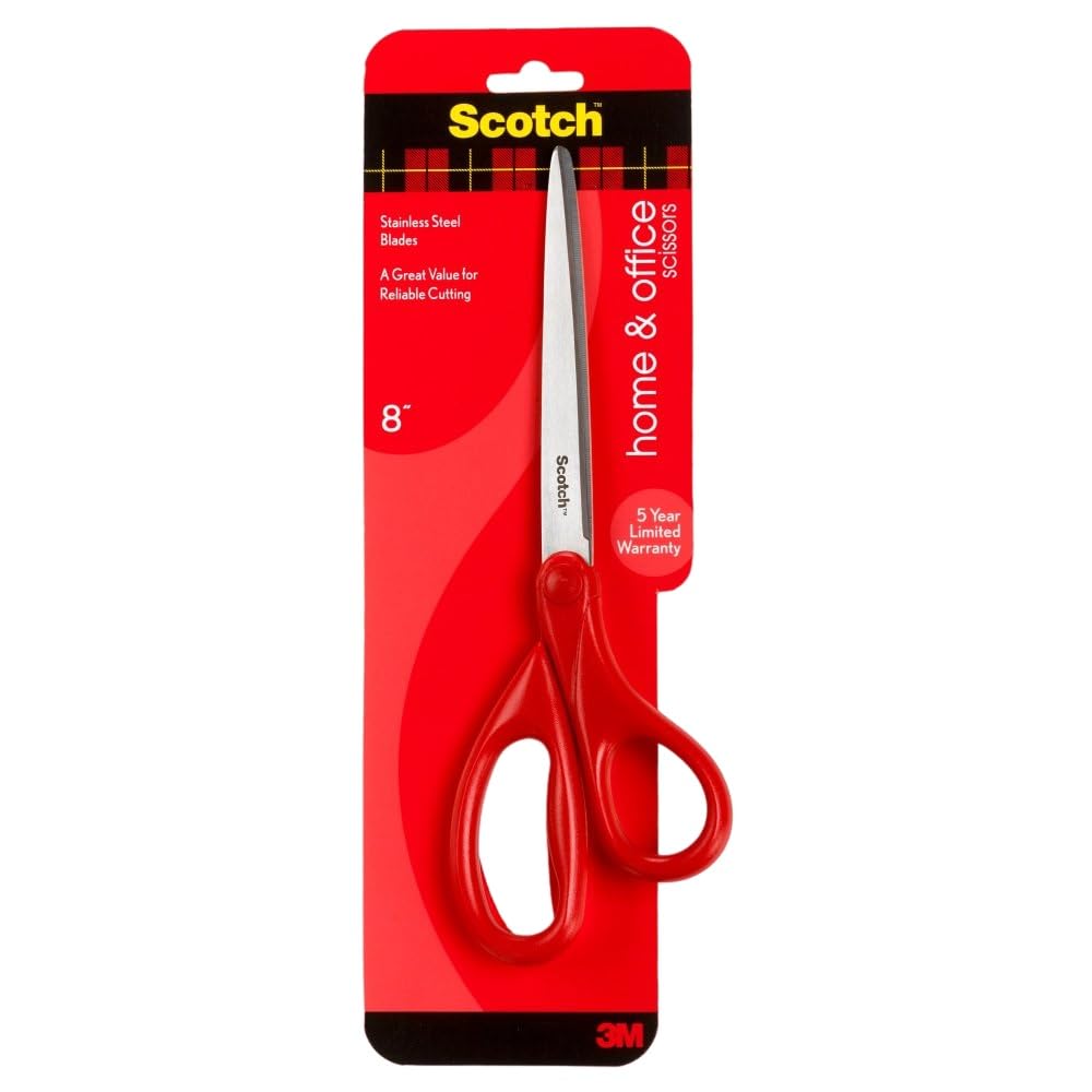 Cuchillas Scissors Scotch Home & Office De Acero Inoxidable De 8 Pulgadas - Venta Internacional. $348