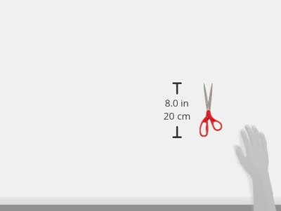 Foto 3 | Cuchillas Scissors Scotch Home & Office De Acero Inoxidable De 8 Pulgadas - Venta Internacional.