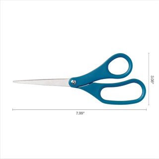 Foto 6 | Tijeras Fiskars De 8 Pulgadas Para Oficina, Acero Inoxidable, Color Azul - Venta Internacional.