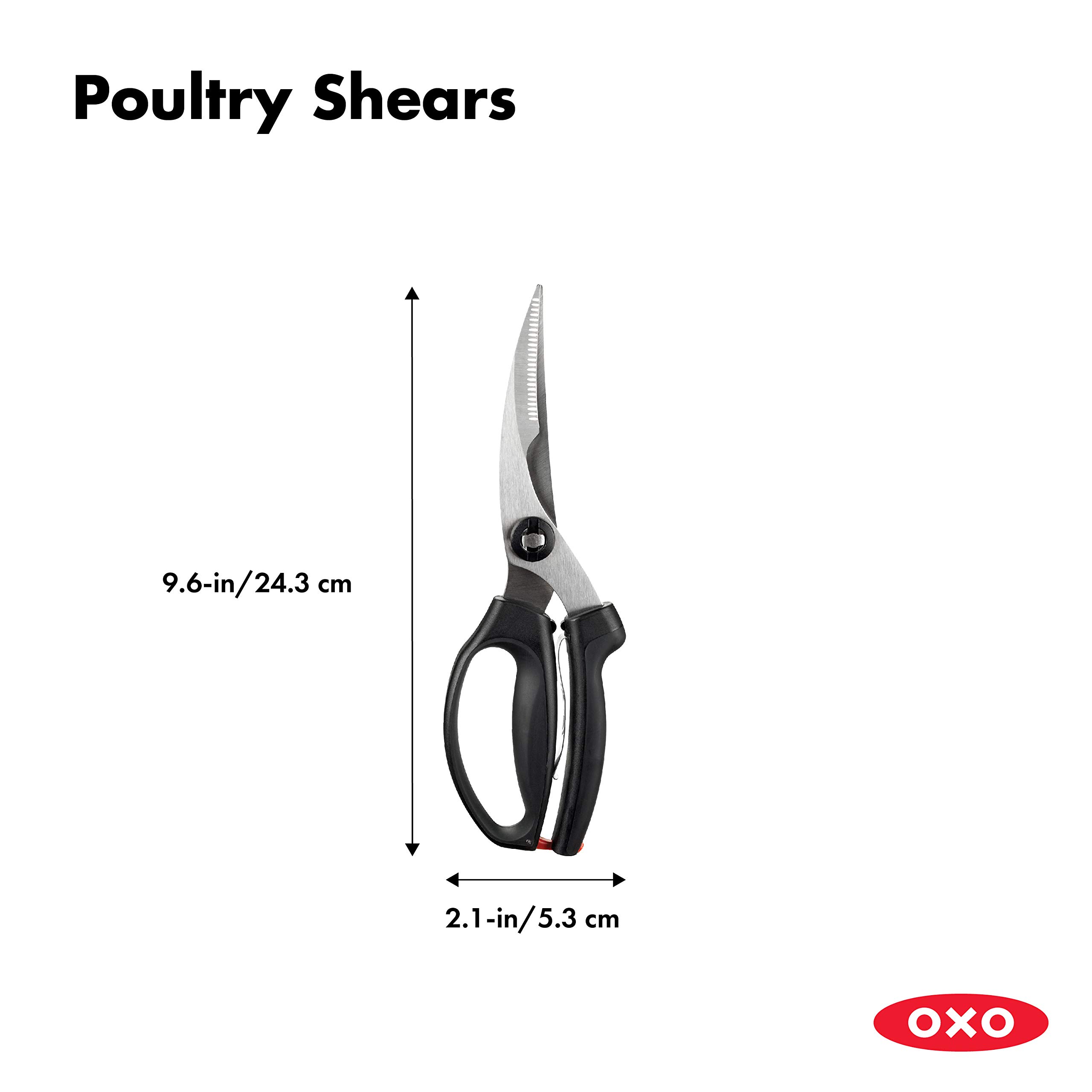 Foto 3 pulgar | Tijeras Para Aves De Corral Oxo Good Grips Con Resorte, Negras - Venta Internacional.