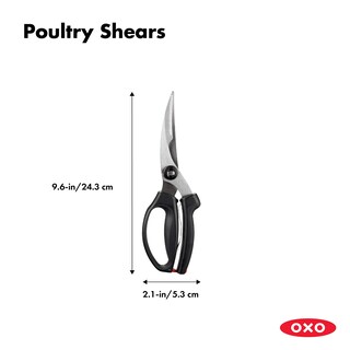 Foto 2 | Tijeras Para Aves De Corral Oxo Good Grips Con Resorte, Negras - Venta Internacional.