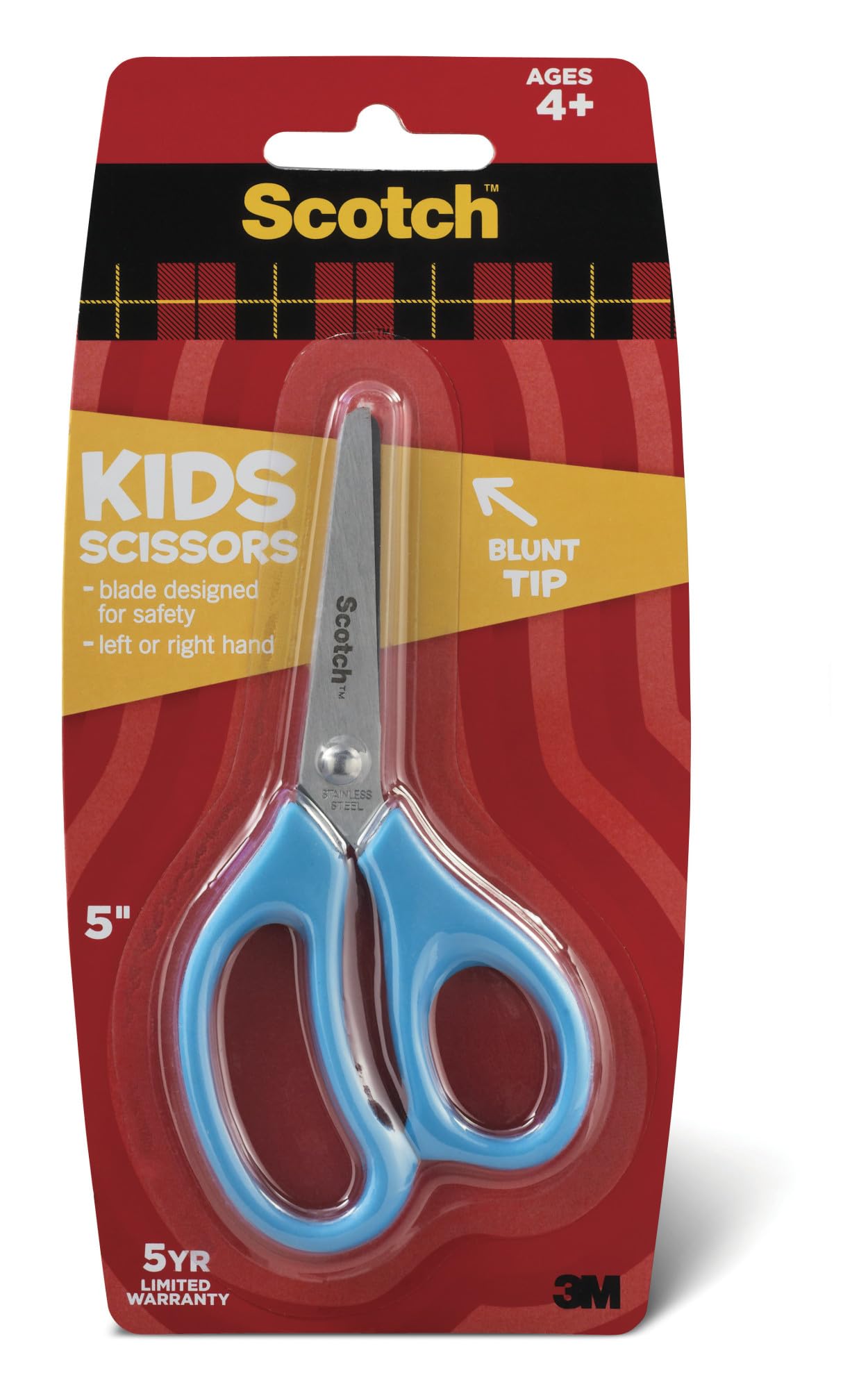 Foto 2 | Scissors Scotch 5, Punta Roma, Para Niños, Escuela Y Hogar - Venta Internacional.