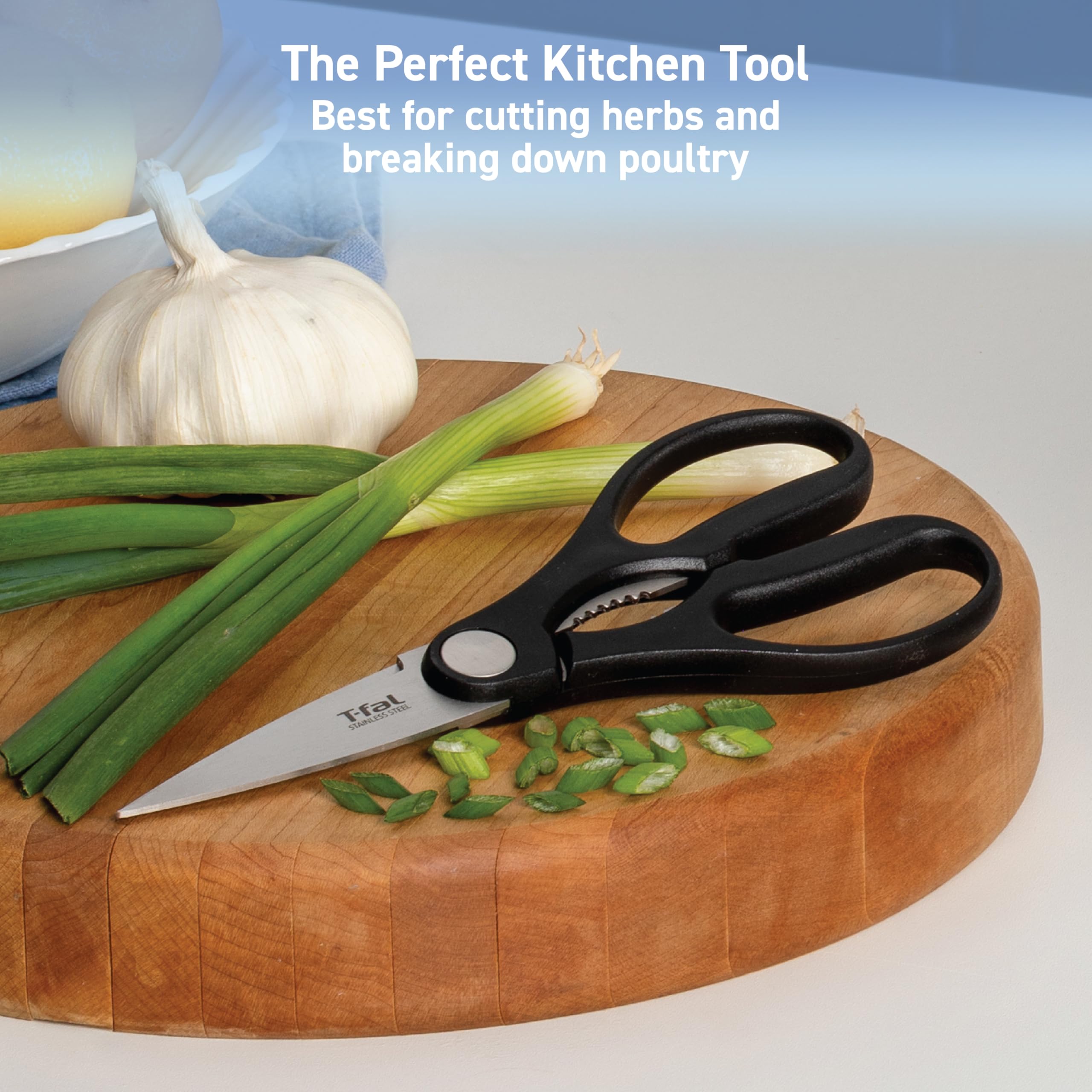 Foto 6 pulgar | Tijeras De Cocina T-fal Ice Force, De Acero Inoxidable Alemán, 15 Cm - Venta Internacional.