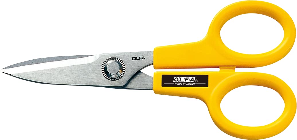 Foto 2 pulgar | Tijeras Olfa Scs-1 De Acero Inoxidable Con Borde Dentado De 13 Cm - Venta Internacional.