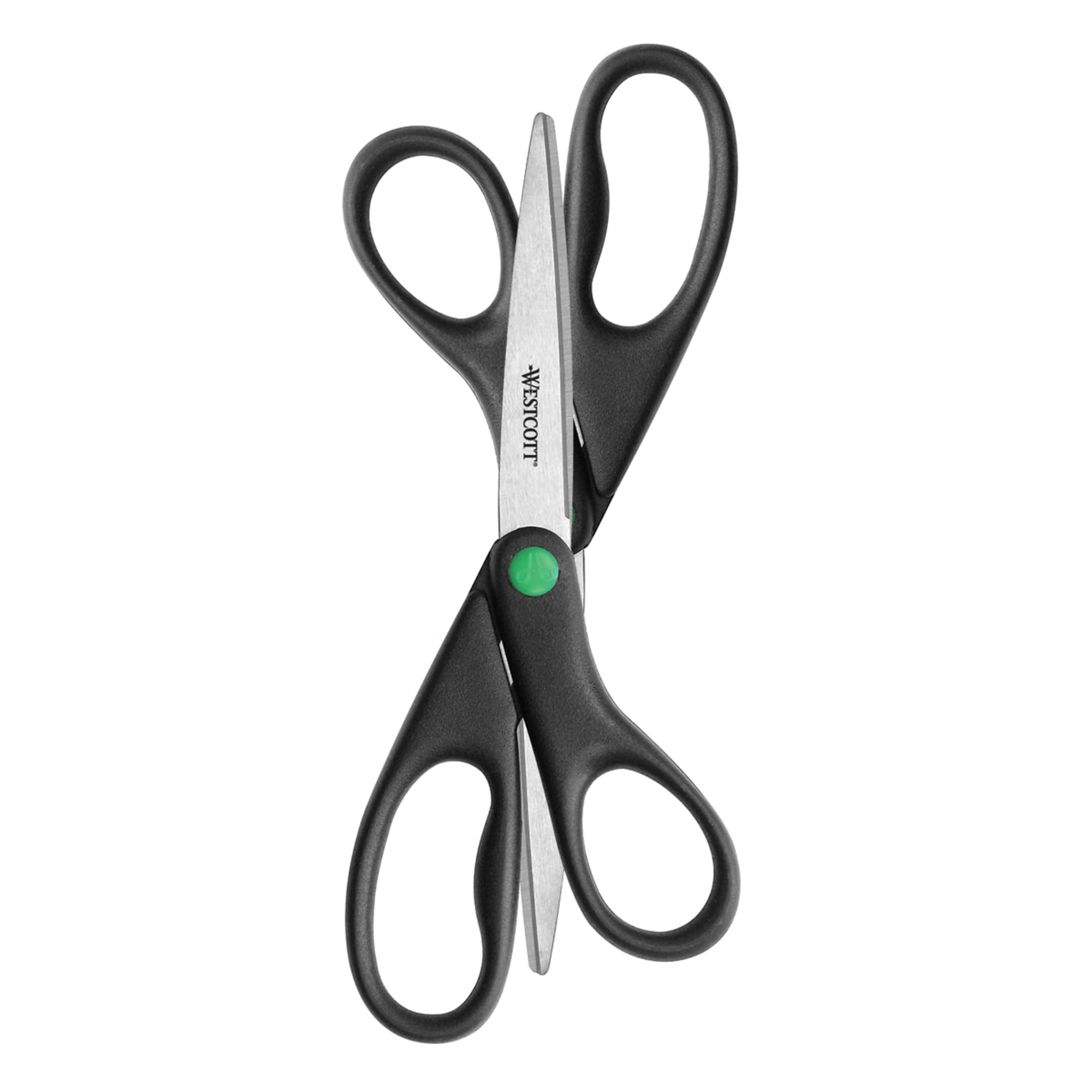 Tijeras Westcott Kleenearth Recicladas, 20 Cm, Negras, Paquete De 2 - Venta Internacional.