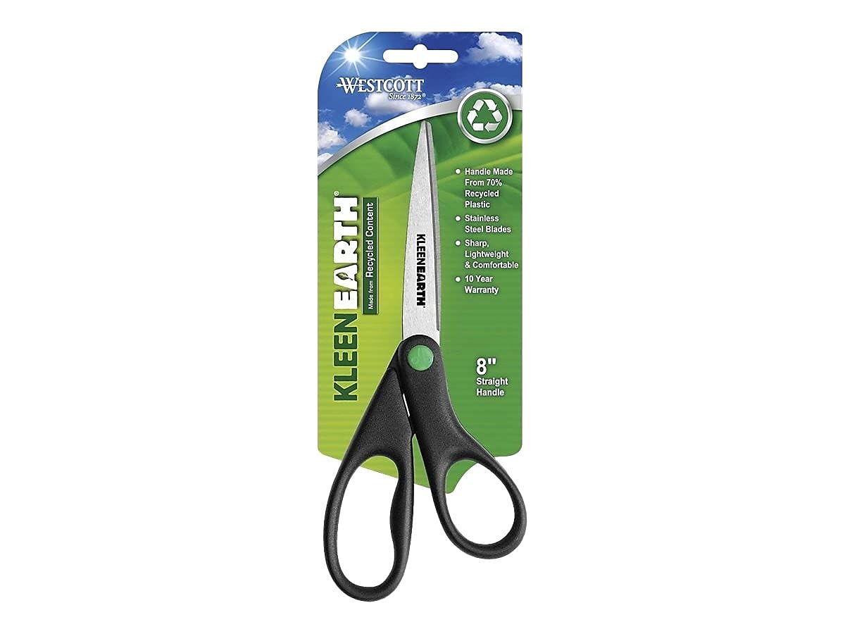 Foto 4 pulgar | Tijeras Westcott Kleenearth De Acero Inoxidable Reciclado, 20 Cm - Venta Internacional.