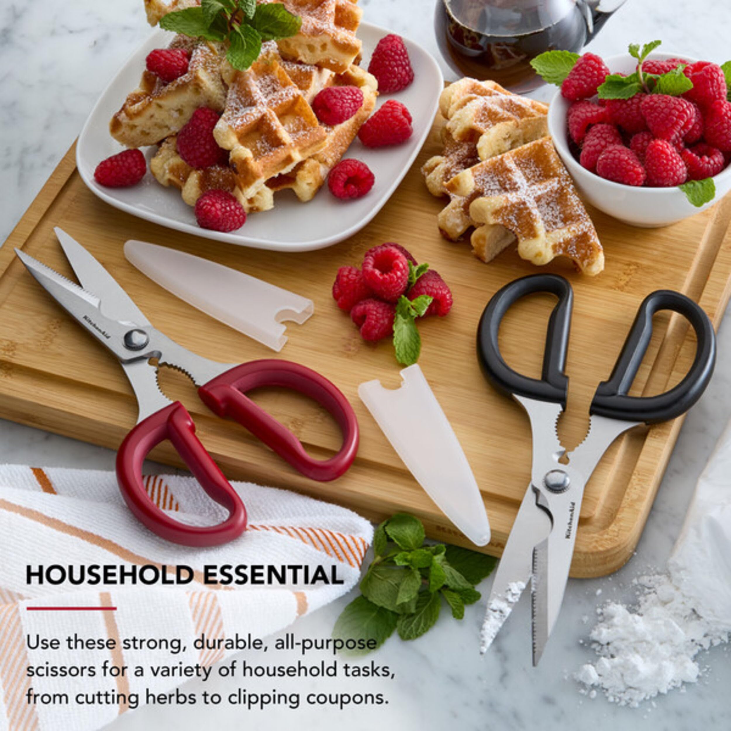 Foto 5 | Set De Tijeras Multiusos Kitchenaid Con Cascanueces Y Abrebotellas - Venta Internacional.