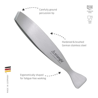 Foto 2 | Pinzas Triangulares De Acero Inoxidable Con Forma De Espina De Pescado Aptas Para Lavavajillas - Venta Internacional.