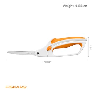Foto 6 | Cuchillas De Tela Y Acero Inoxidable Scissors Fiskars Easy Action - Venta Internacional.
