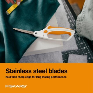 Foto 7 | Cuchillas De Tela Y Acero Inoxidable Scissors Fiskars Easy Action - Venta Internacional.