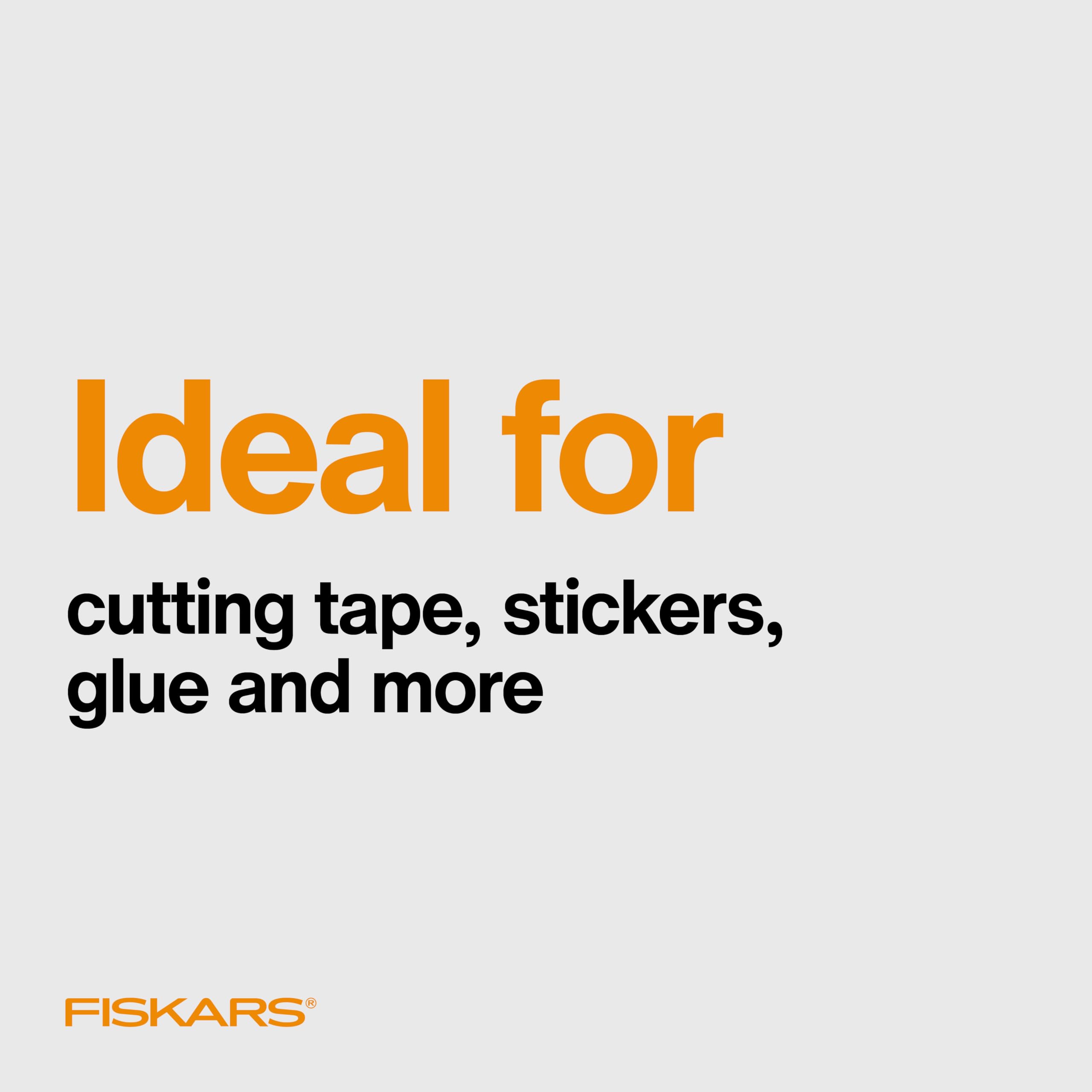 Foto 6 pulgar | Tijeras Fiskars Comfort Grip De Titanio Antiadherente De 8 Pulgadas - Venta Internacional.