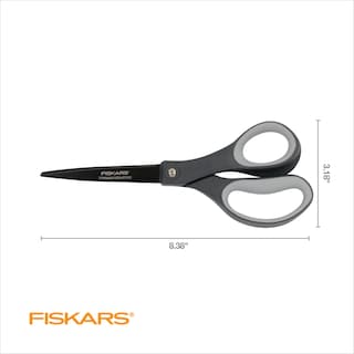 Foto 6 | Tijeras Fiskars Comfort Grip De Titanio Antiadherente De 8 Pulgadas - Venta Internacional.