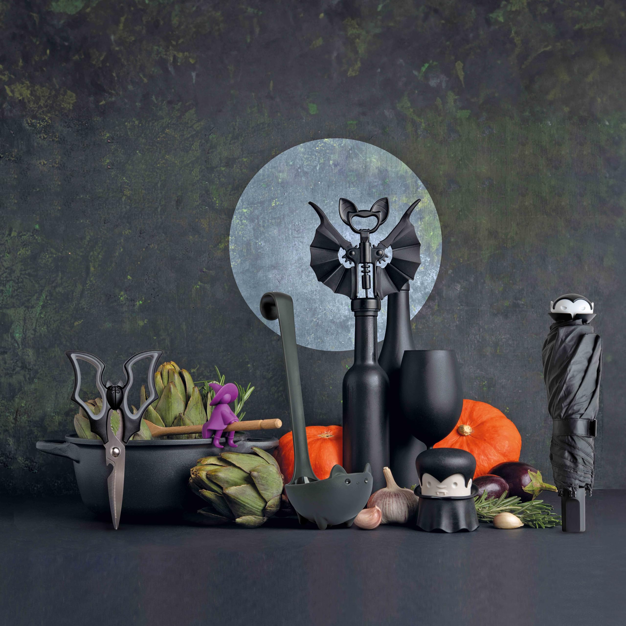 Foto 8 pulgar | Tijeras De Cocina Ototo Elizabat Para Halloween  Diseño Gótico  Bonito Murciélago - Venta Internacional.