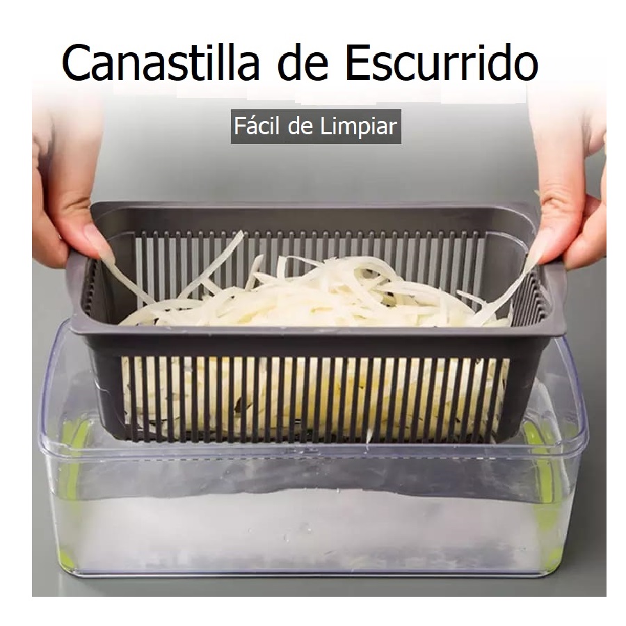 Foto 6 pulgar | Juego Que Incluye 2 (dos) Cortadores Multifuncional Para Frutas Y Verduras.