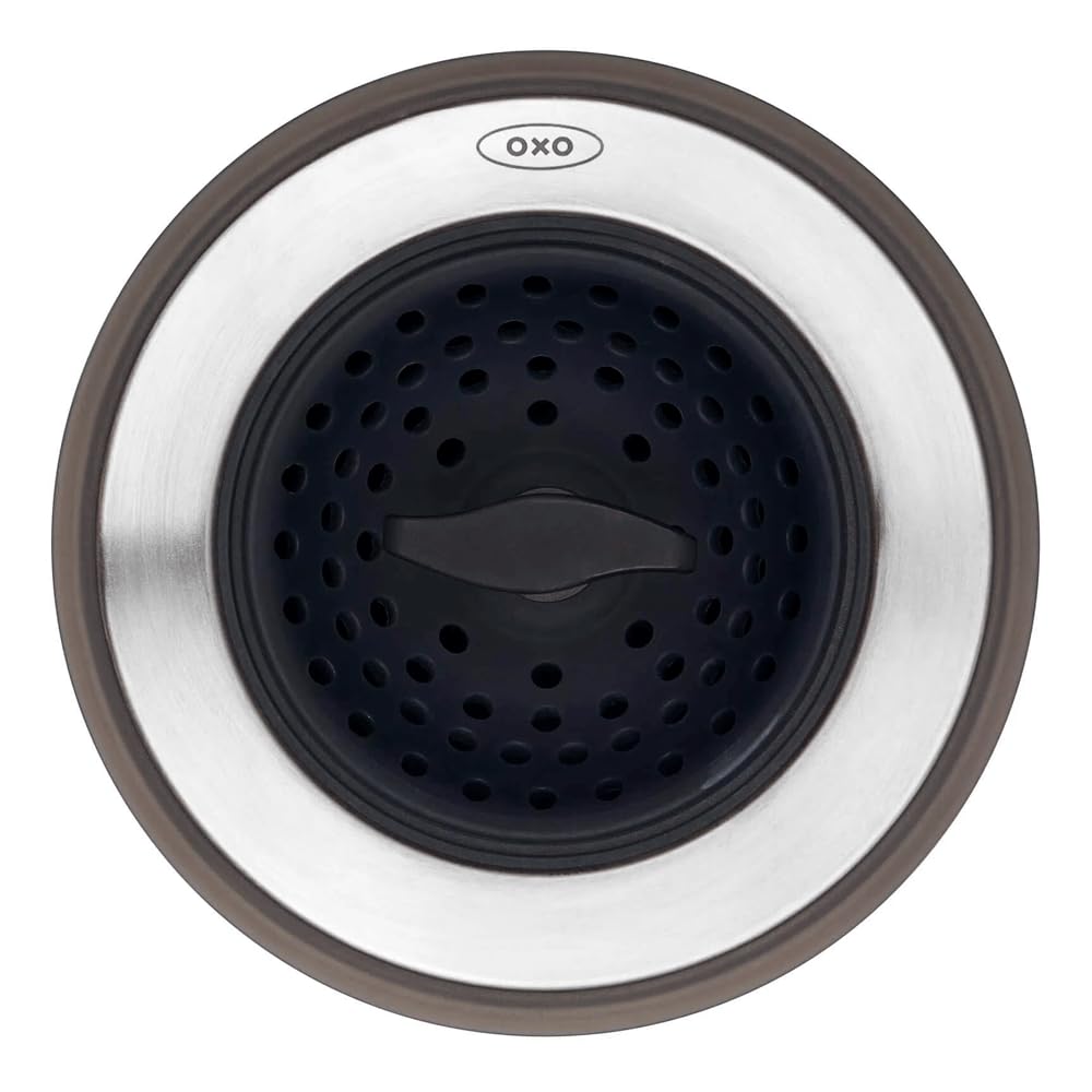 Foto 2 pulgar | Tapón Para Colador De Fregadero Oxo Good Grips 2 En 1, Color Negro - Venta Internacional.