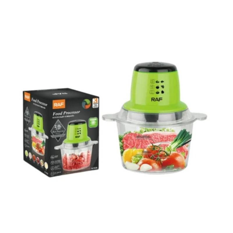 Foto 3 pulgar | Picadora De Carne Eléctrica, Cortador De Frutas Y Verduras Con Capacidad De 2 Litros - Venta Internacional.