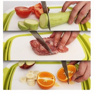 Foto 3 | Set De Utensilios De Cocina Huoguo Tabla De Cortar Plegable Multifunción - Venta Internacional.
