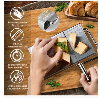 Foto 4 | Cortador Xtellar De Queso Rebanador Acero Inoxidable