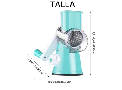 Foto 2 | Rallador Xtellar Cortador Manual De Quesos Verduras