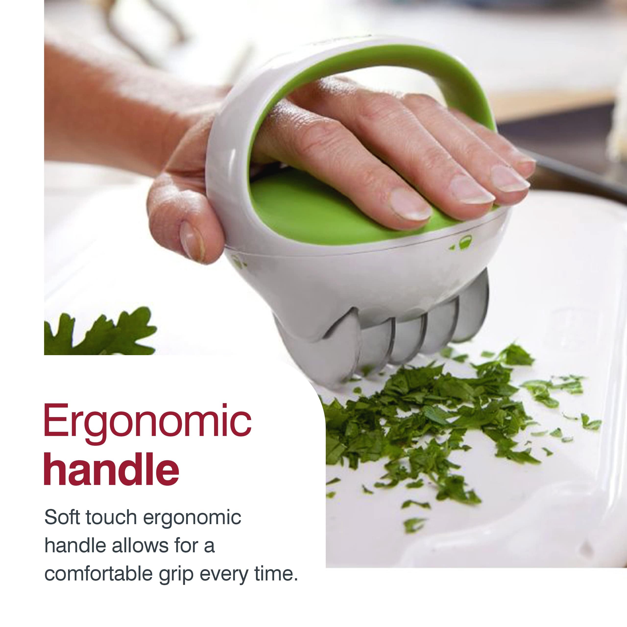 Foto 5 pulgar | Cuchillas Portátiles De Acero Inoxidable Herb Mincer Zyliss Fastcut - Venta Internacional.