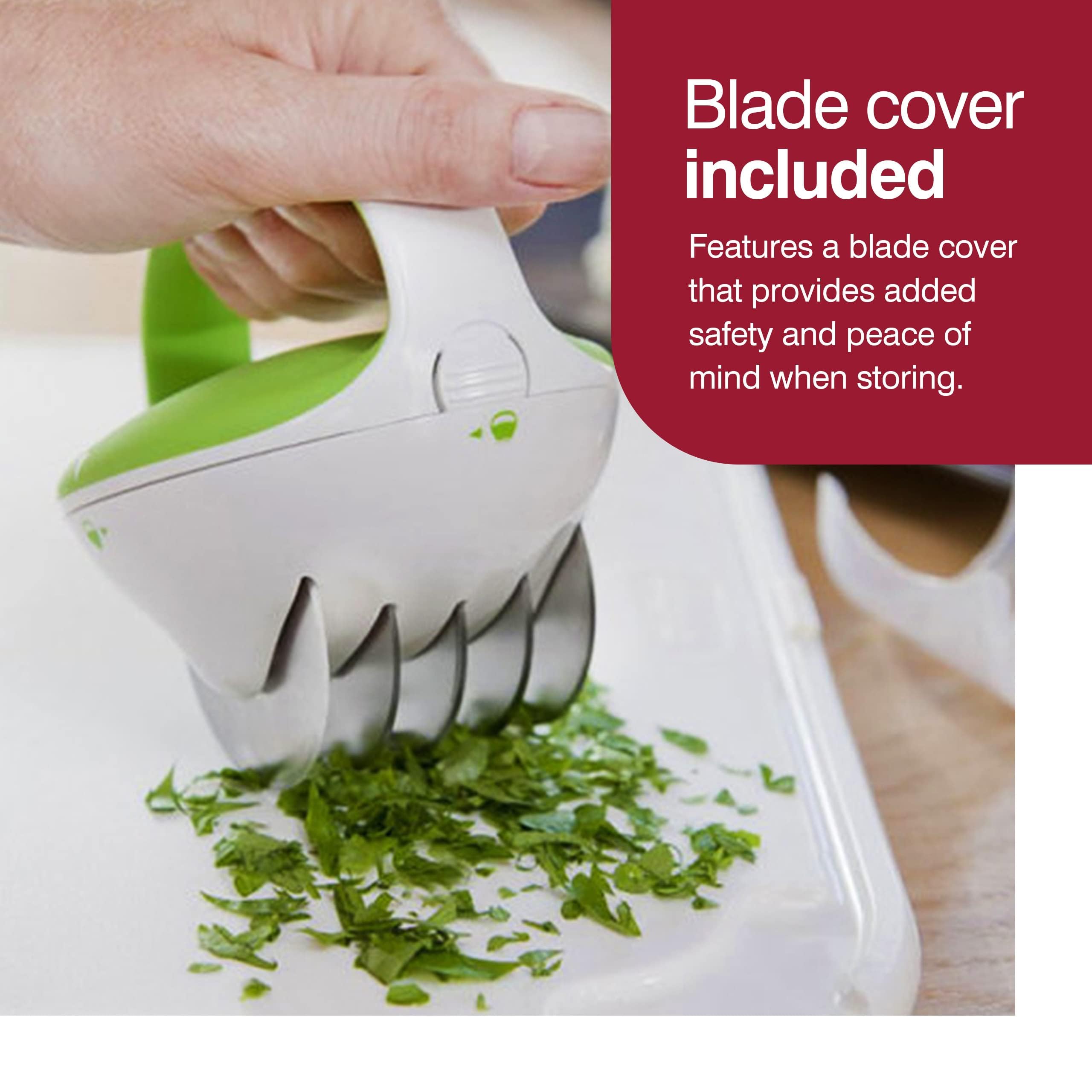 Foto 5 | Cuchillas Portátiles De Acero Inoxidable Herb Mincer Zyliss Fastcut - Venta Internacional.