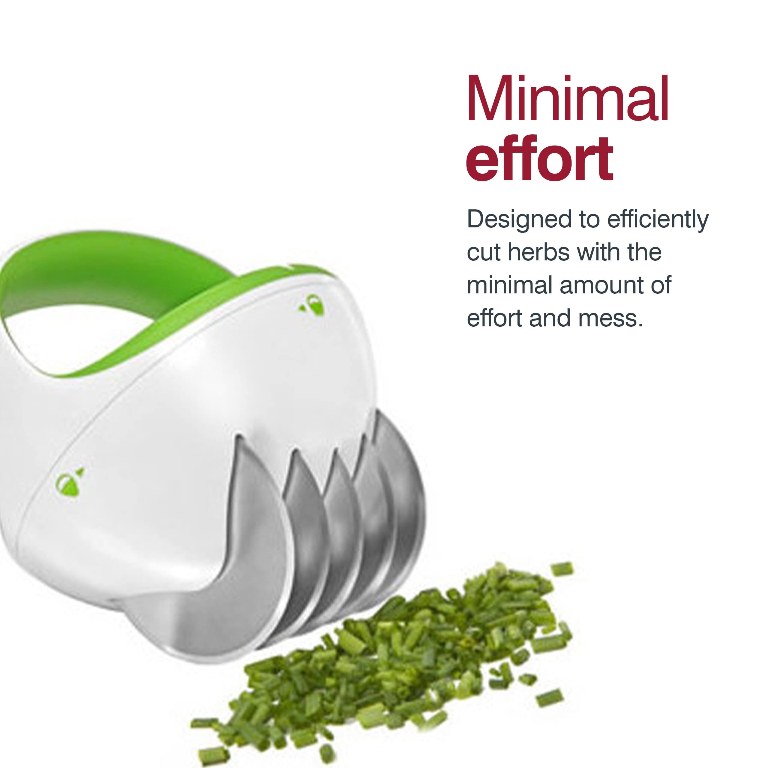 Foto 7 pulgar | Cuchillas Portátiles De Acero Inoxidable Herb Mincer Zyliss Fastcut - Venta Internacional.