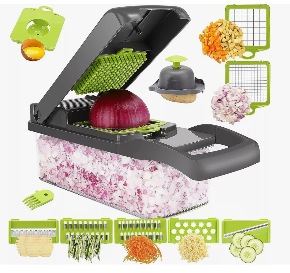 Foto 1 | Rallador Cortador Rebanador Picador Manual De Verduras Fruta