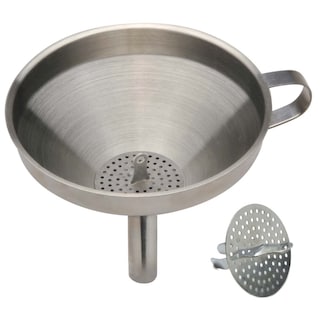 Foto 4 | Funnel Norpro De Acero Inoxidable De 14 Cm Con Colador Desmontable - Venta Internacional.