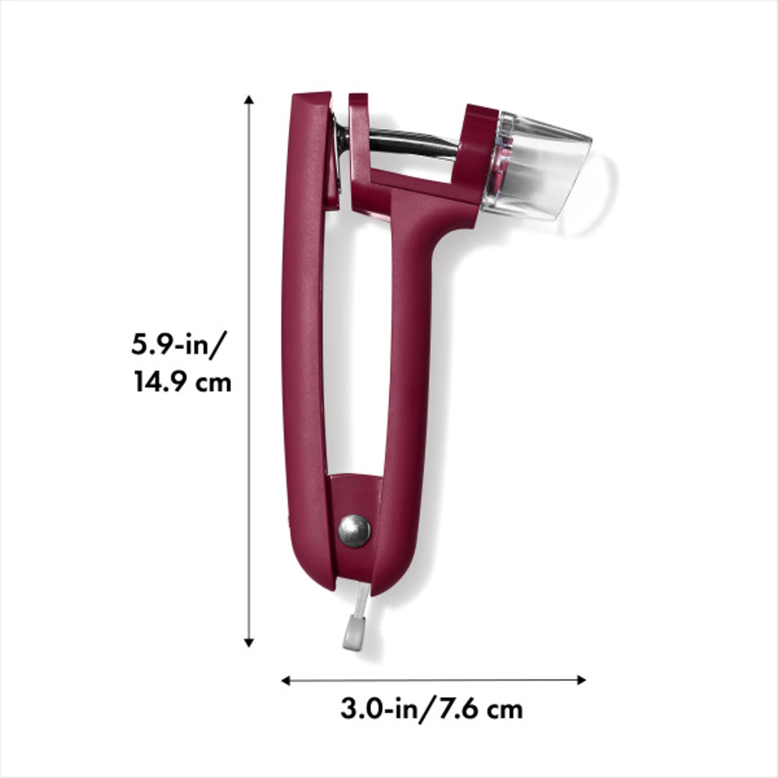 Foto 7 pulgar | Picadora De Cereza Y Oliva Oxo Good Grips, Color Remolacha - Venta Internacional.