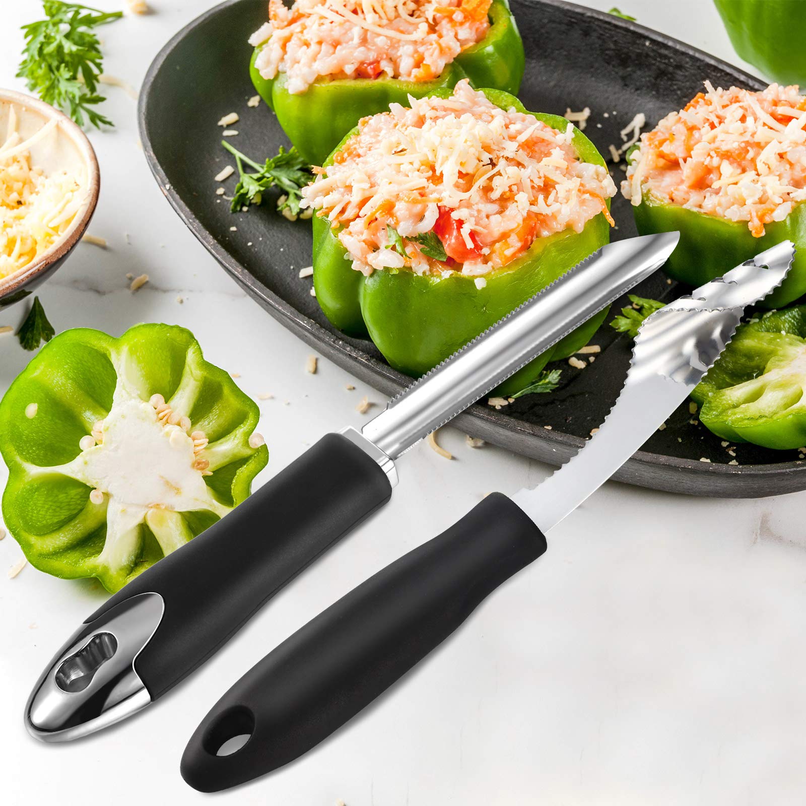 Foto 7 pulgar | Set De Esquinas De Verduras Patelai, Jalapeño, Pimiento Y Pepino - Venta Internacional.