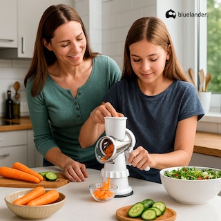 Foto 2 | Rallador De Verduras Manual 3 En 1 Rayador Multifuncional Bluelander