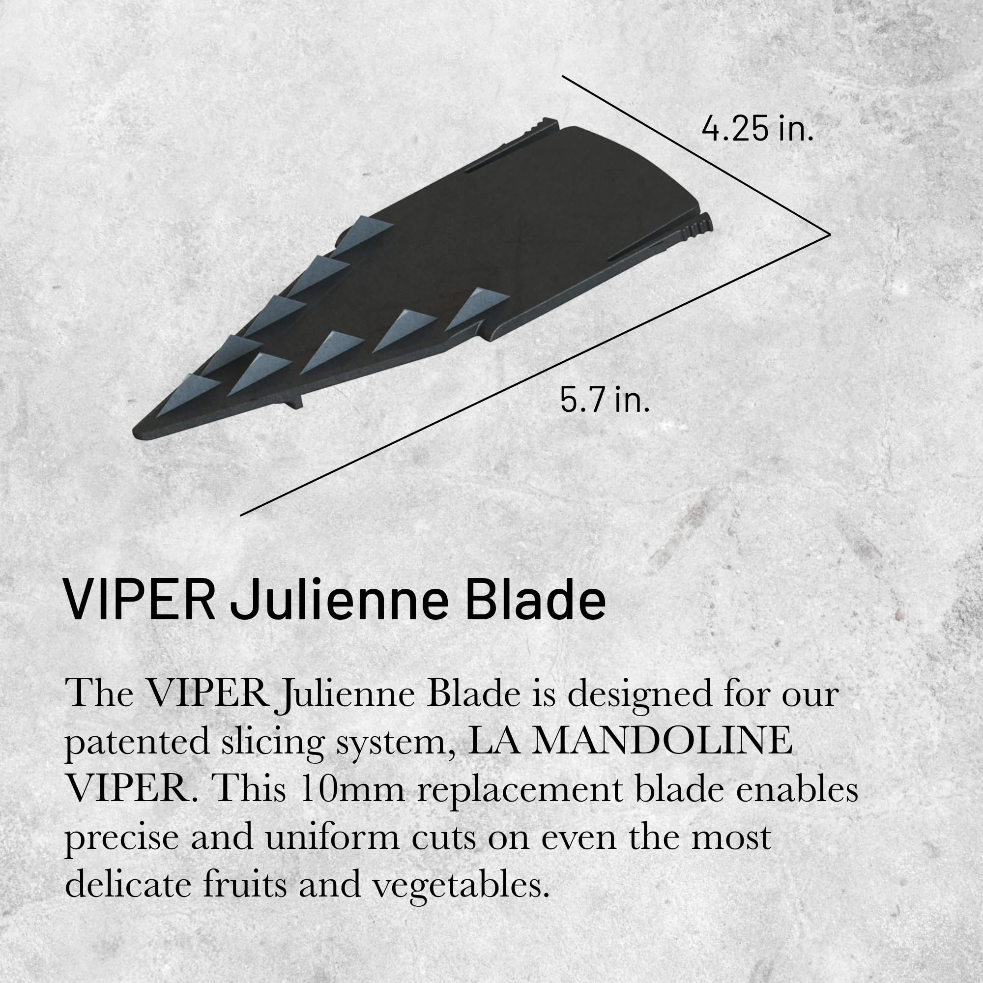 Foto 3 pulgar | Cuchilla De Repuesto De Buyer Viper Julienne De 10 Mm Para La Mandoline Viper - Venta Internacional.