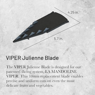 Foto 2 | Cuchilla De Repuesto De Buyer Viper Julienne De 10 Mm Para La Mandoline Viper - Venta Internacional.