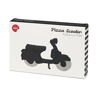 Foto 2 | Corta Pizza Scooter Acero Inoxidable Negro